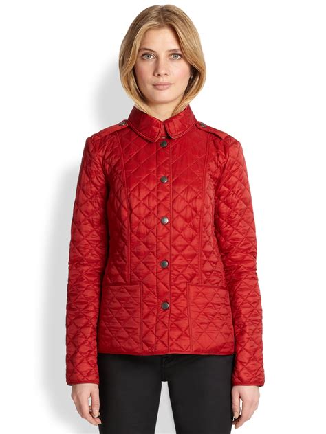 women burberry quilted coat|burberry brit quilted lightweight coat.